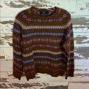 Men’s fair isle sweater